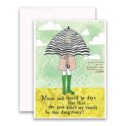 Mama Said Greeting Card