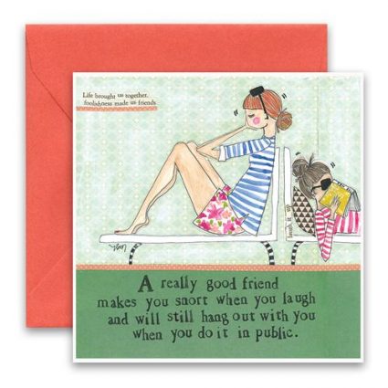 Snort In Public Greeting Card