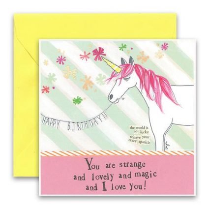 Unicorn Greeting Card