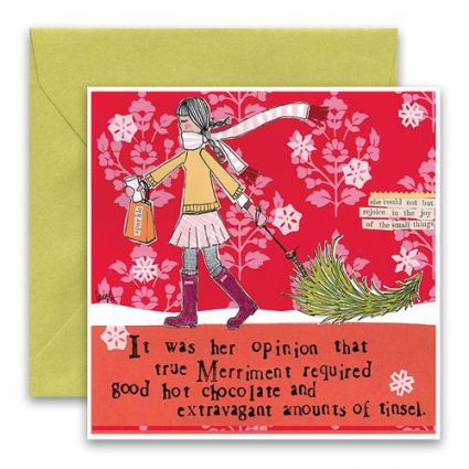 True Merriment Holiday Card