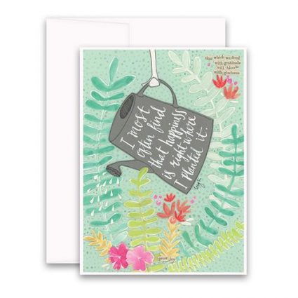 Right Where I Planted It Greeting Card