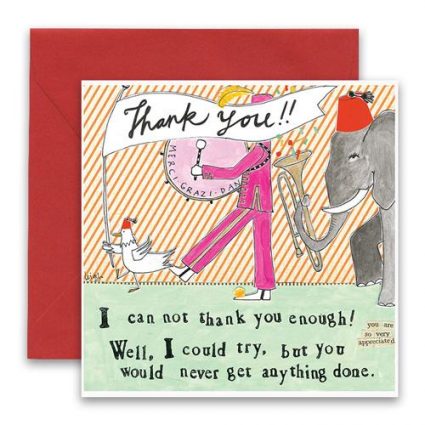 Thank You Greeting Card