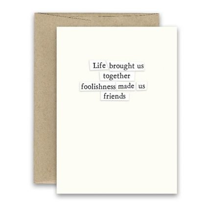 Foolishness ' Simply Put ' Card