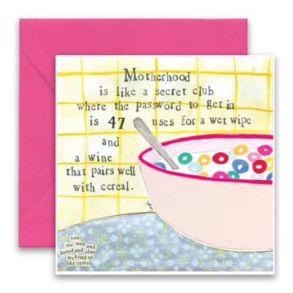 Cereal Greeting Card